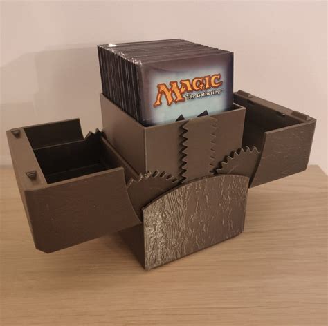 metallic deck box magic the gahering|best deck box for magic.